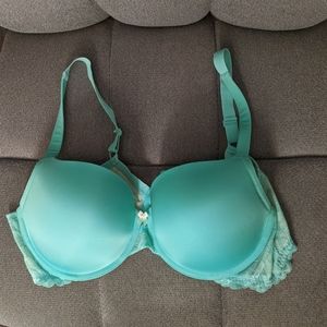 Torrid Plus Size T-shirt Bra 40C Blue